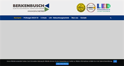 Desktop Screenshot of elektro-berkenbusch.de